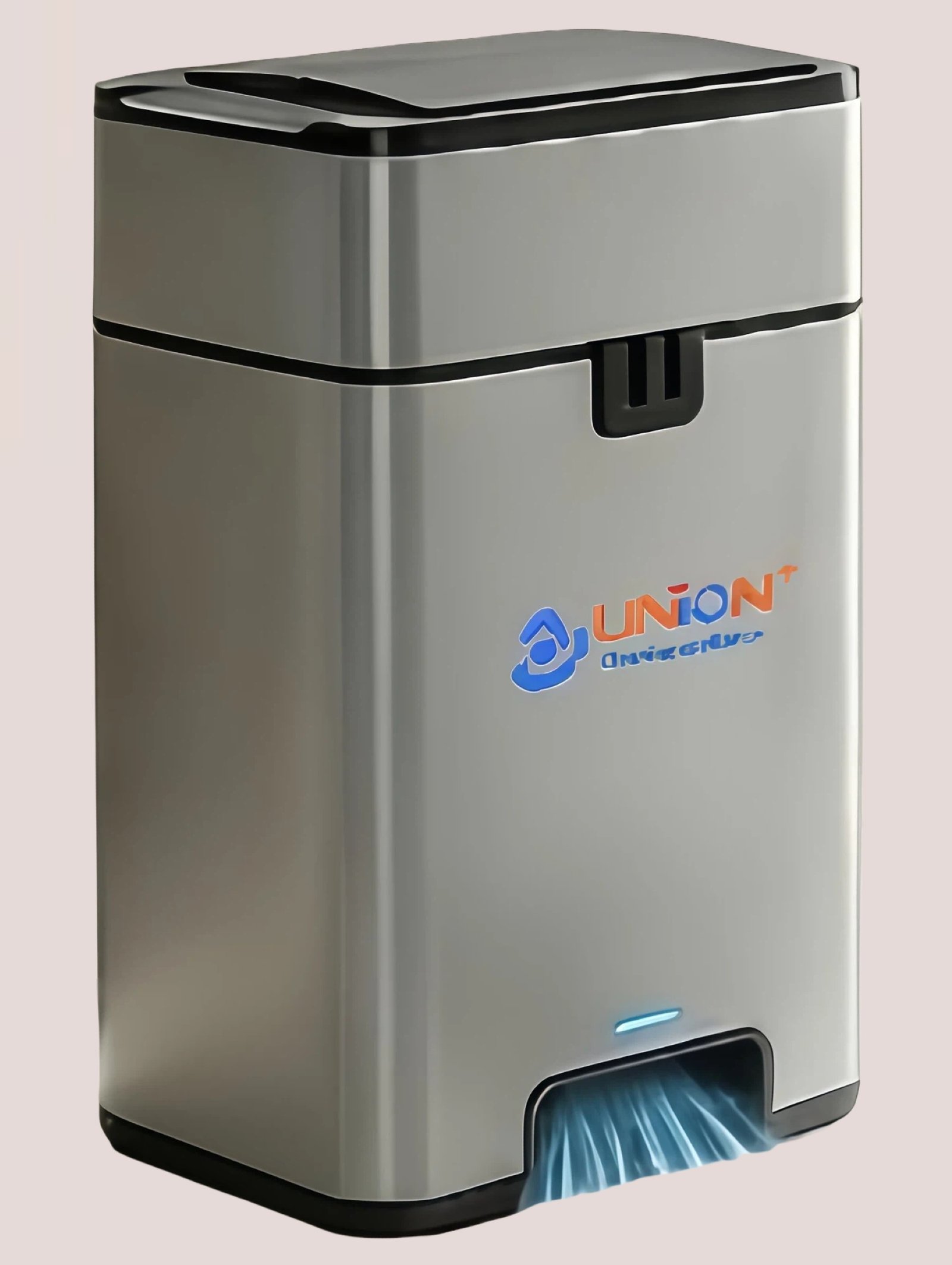 Multifunctional smart trash can with built-in vacuum cleaner