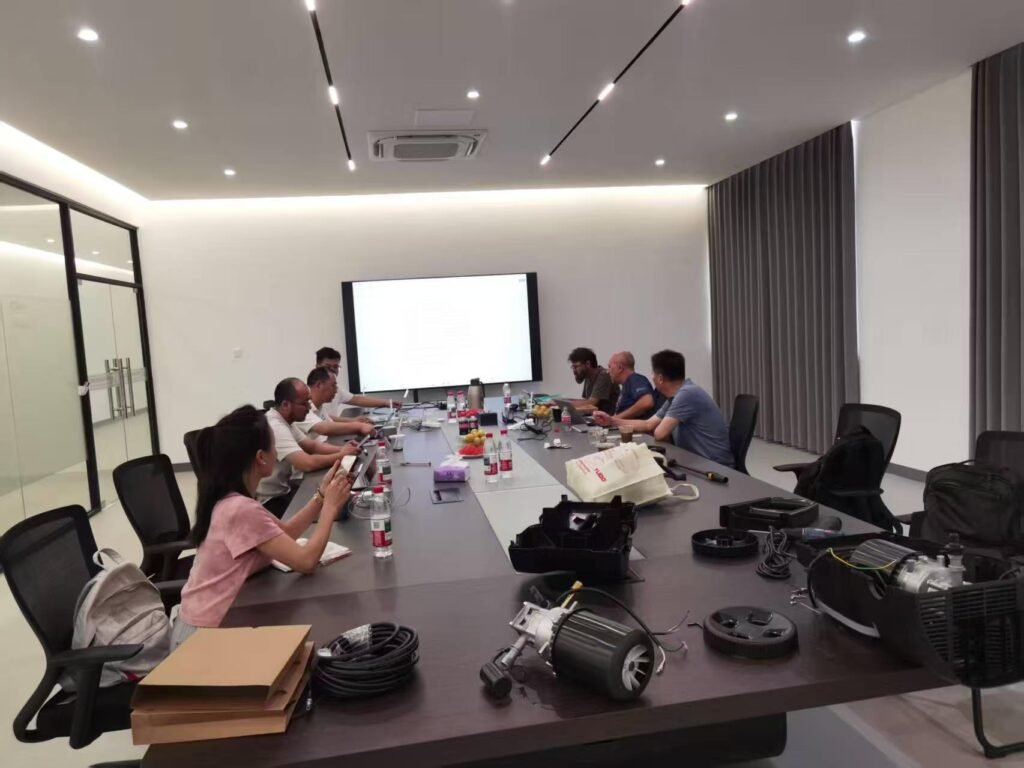 Electrolux mass production guidance & product details discussion meeting