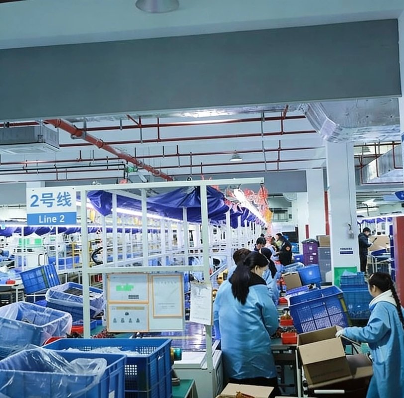 UNION Cleaning Appliance Factory Line 2 Production Workshop, Mass Production of Home Cleaning Devices